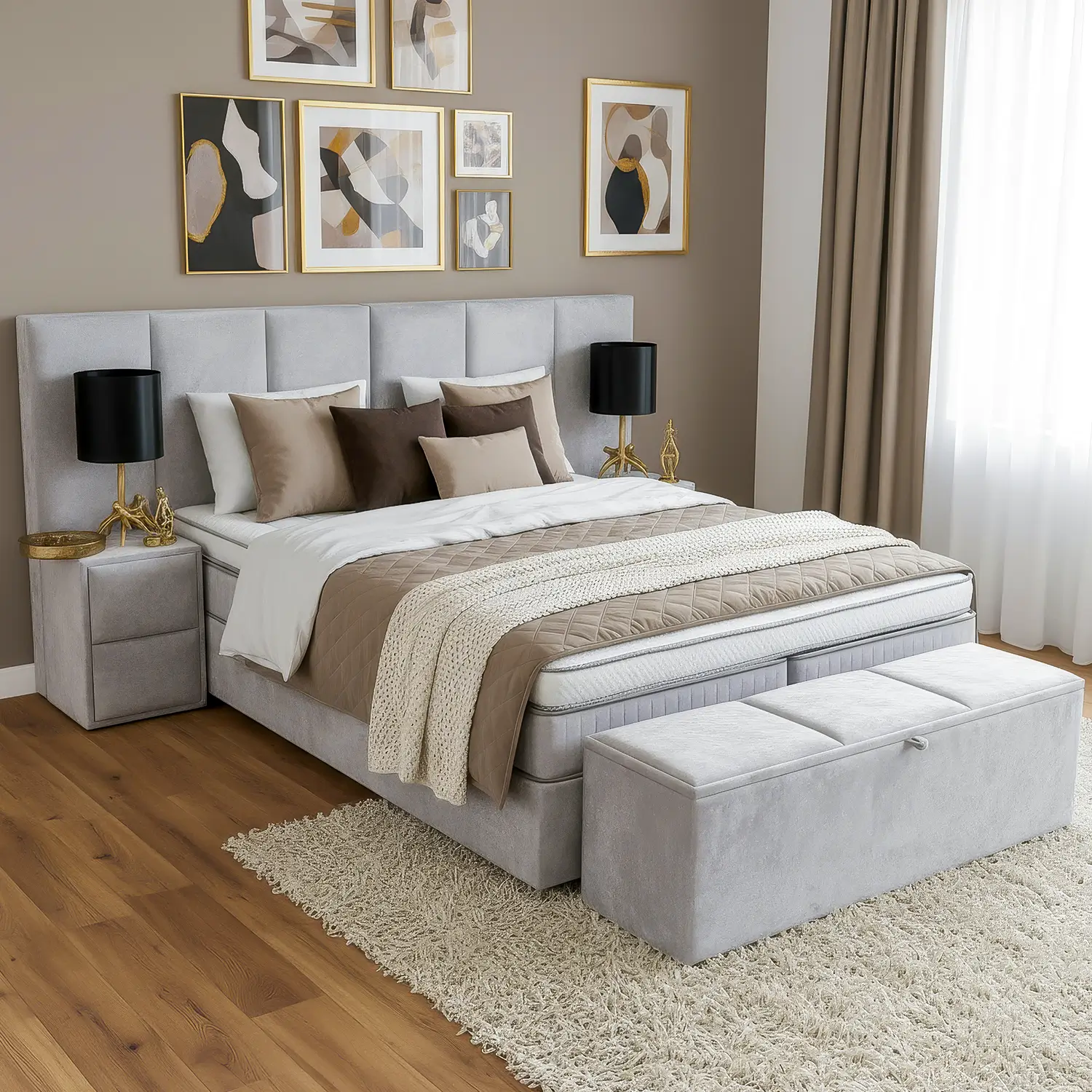 Boxspring Teddy Deluxe