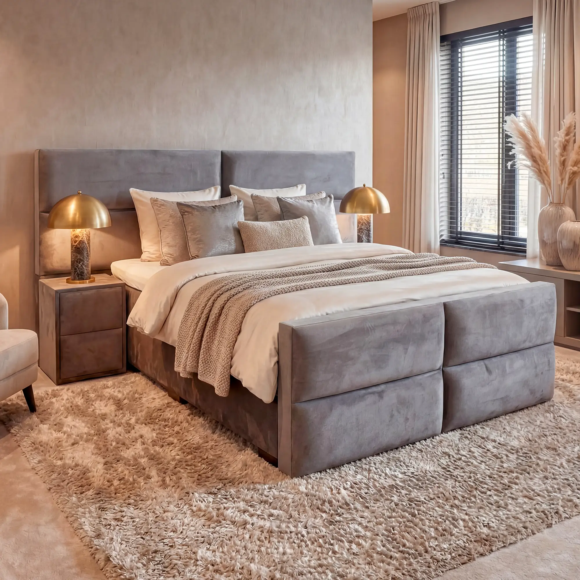 Boxspring Maximus luxe boxspring met krachtig design